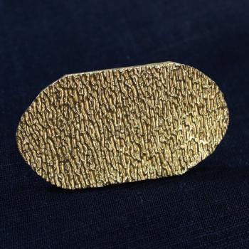 Gold plated Hammered Ring