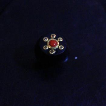 EBONY GOLD RING