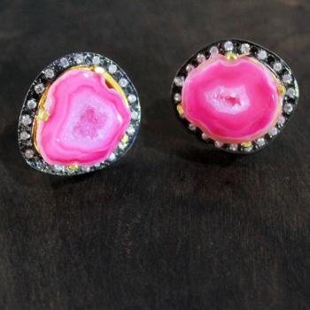 AGATE EARRING 