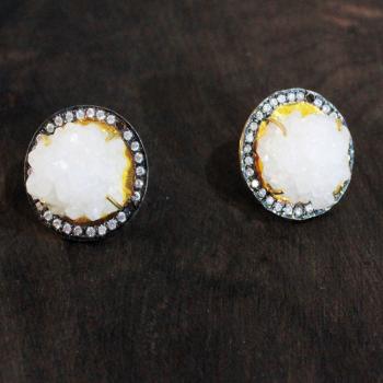 AGATE EARRING 