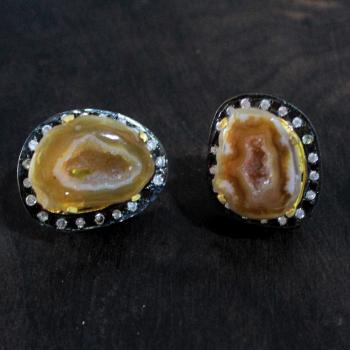 AGATE EARRING 