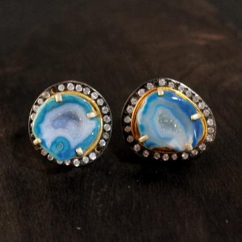 AGATE EARRING 