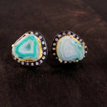 AGATE EARRING 