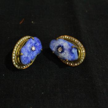 AGATE EARRING 