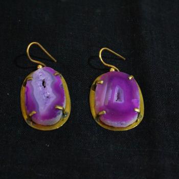 AGATE EARRING 