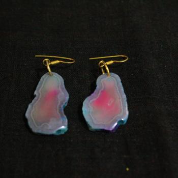 AGATE EARRING 