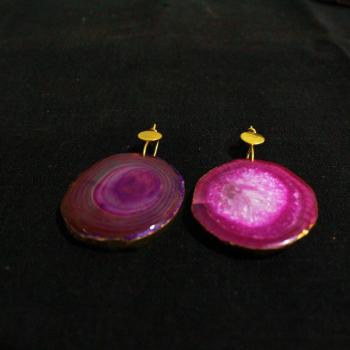 AGATE EARRING 