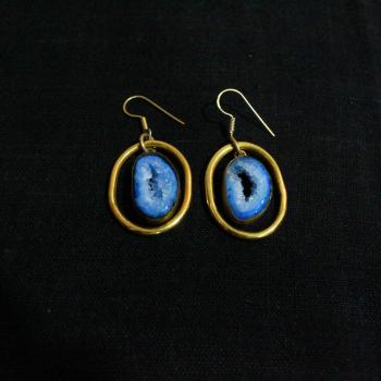 AGATE EARRING 