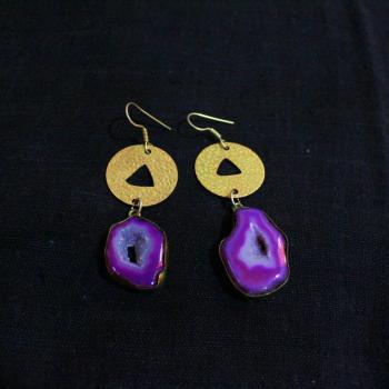 AGATE EARRING 