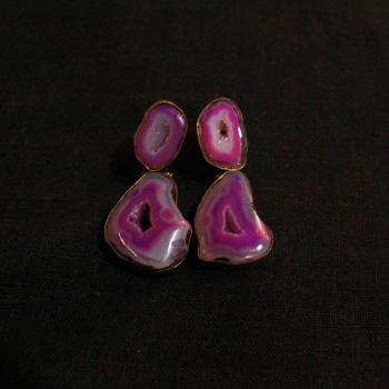 AGATE EARRING 
