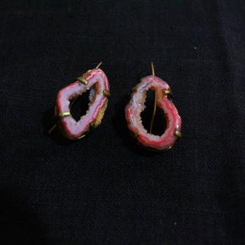 AGATE EARRING 