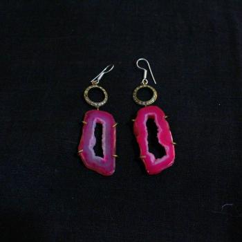 AGATE EARRING 