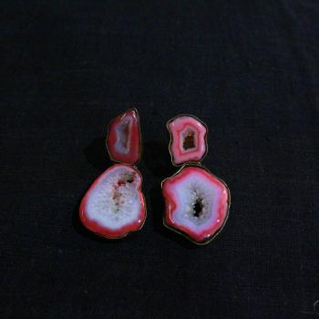 AGATE EARRING 