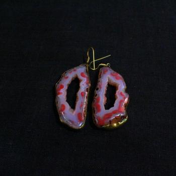 AGATE EARRING 
