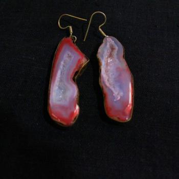 AGATE EARRING 
