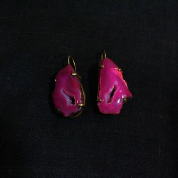 AGATE EARRING 