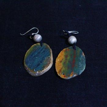 AGATE EARRING 